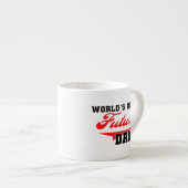 's Werelds Beste Toekomst Papa Gifts Espresso Kop (Voorkant rechts)