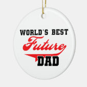 's Werelds Beste Toekomst Papa Gifts Keramisch Ornament (Links)