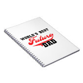 's Werelds Beste Toekomst Papa Gifts Notitieboek (Rechterzijde)