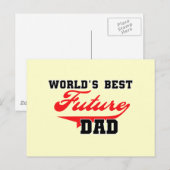 's Werelds beste toekomstige vader T-shirten en ge Briefkaart (Voorkant / Achterkant)