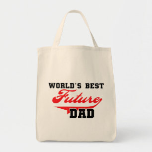 's Werelds beste toekomstige vader T-shirten en ge Tote Bag