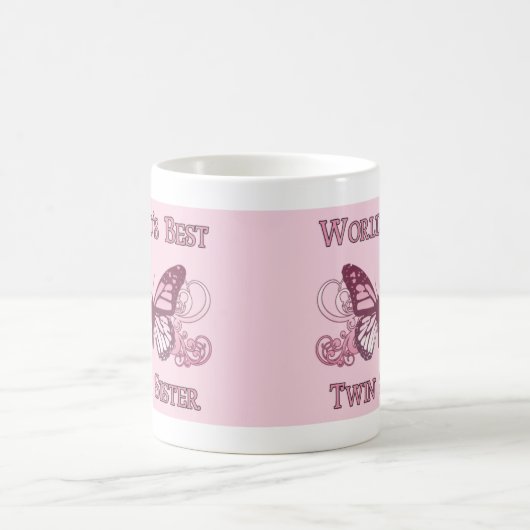 's Werelds beste tweelingzuster (vlinder) Koffiemok (Center)