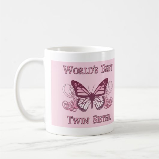 's Werelds beste tweelingzuster (vlinder) Koffiemok (Links)