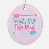 's Werelds beste twintigste  moederdag Keramisch Ornament (Links)