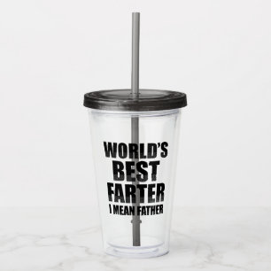 's Werelds beste vader Acryl Drinkbeker