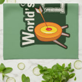 's Werelds beste vader; Archery Theedoek (Gevouwen)