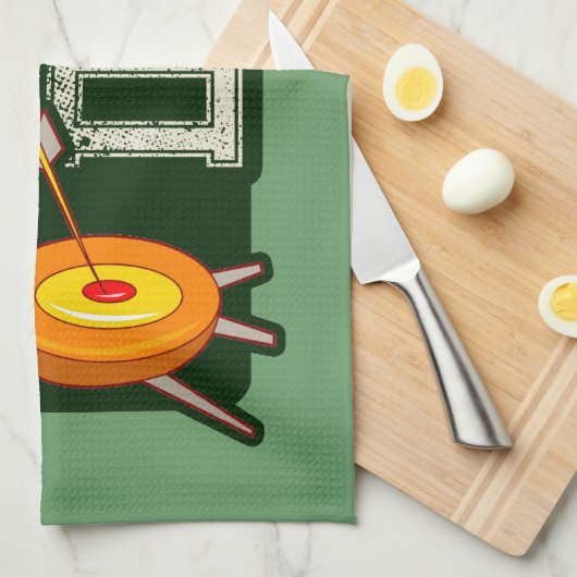 's Werelds beste vader; Archery Theedoek (Quarter Fold)