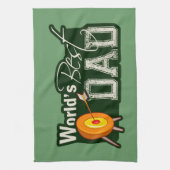 's Werelds beste vader; Archery Theedoek (Verticaal)