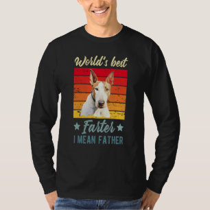 'S Werelds beste vader bedoel ik vader Bull Terrie T-shirt