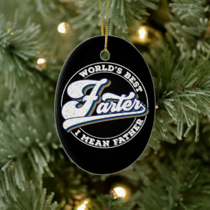 's Werelds beste vader bedoel ik vader Gezegden Keramisch Ornament