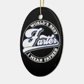 's Werelds beste vader bedoel ik vader Gezegden Keramisch Ornament (Links)