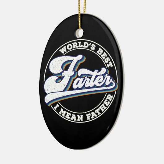 's Werelds beste vader bedoel ik vader Gezegden Keramisch Ornament (Links)