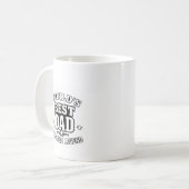 's Werelds beste vader - Certified Legend' (Mok) Koffiemok (Voorkant links)