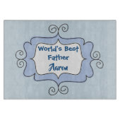 's Werelds Beste Vader Doodle Snijplank (Voorkant)