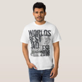 's Werelds beste vader Grunge Graffitti Tekst 2014 T-shirt (Voorkant volledig)