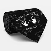 's Werelds beste vader, handen naar beneden Stropdas (Opgerold)