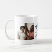 's Werelds beste vader in Blue Denim 2 foto Koffiemok (Links)