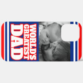 's Werelds beste vader personaliseert foto-iphone  Case-Mate iPhone Case (Achterkant / Rechts)