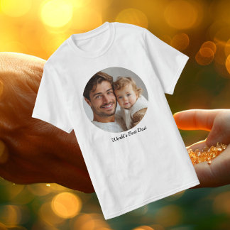 's Werelds beste vader T-shirt op maat personalise
