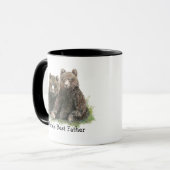 's Werelds beste vader, Waterverf Beren Mok (Voorkant links)