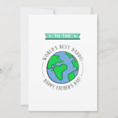's Werelds beste Vaderdag van papa Whimsy Wereldbo (Voorkant)