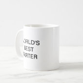 's Werelds beste verder Koffiemok (Voorkant links)