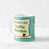 's Werelds beste verkeersdirecteur. Koffiemok (Voorkant links)