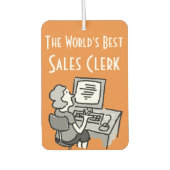 's Werelds beste verkoopmedewerker Luchtverfrisser (Voorkant)