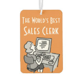 's Werelds beste verkoopmedewerker Luchtverfrisser (Achterkant)