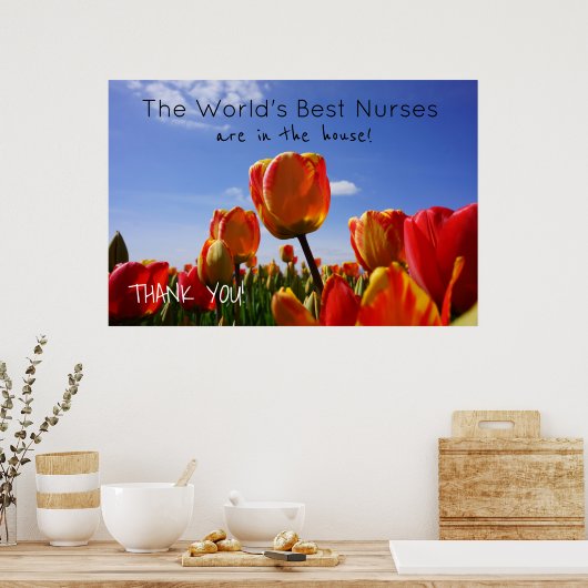 's Werelds beste verpleegkundigen posters Verpleeg (Keuken)