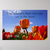 's Werelds beste verpleegkundigen posters Verpleeg (Voorkant)