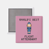 's Werelds beste vliegbegeleider Magneet (Voorkant / Achterkant)