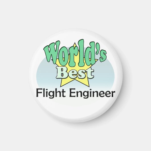 's Werelds beste vluchtingenieur Magneet (Voorkant)