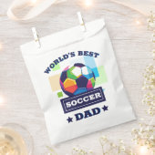 's Werelds Beste Voetbal Pap Vaderdag Bedankzakje (Geknipt)