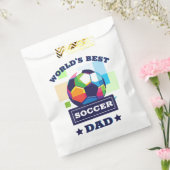 's Werelds Beste Voetbal Pap Vaderdag Bedankzakje (Gezegeld)