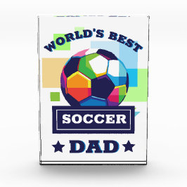 's Werelds Beste Voetbal Pap Vaderdag Fotoblokken