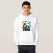 's Werelds Beste Voetbal Pap Vaderdag Hoodie (Voorkant volledig)