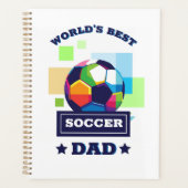 's Werelds Beste Voetbal Pap Vaderdag Planner (Voorkant)
