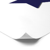 's Werelds Beste Voetbal Pap Vaderdag Poster (Hoek)