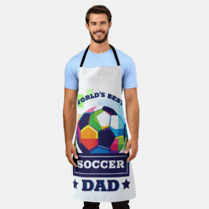 's Werelds Beste Voetbal Pap Vaderdag Schort