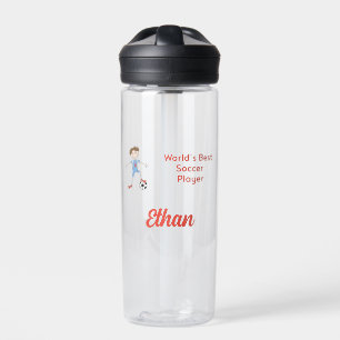 's Werelds beste voetballer gepersonaliseerd met n Waterfles