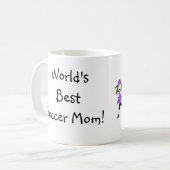 's Werelds beste voetbalmam! Koffiemok (Voorkant links)
