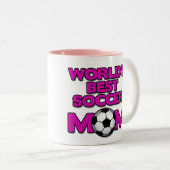 's werelds beste voetbalmam mok (Voorkant rechts)