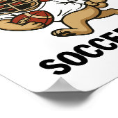 'S WERELDS BESTE VOETBALMOEDER - PUG PLAYER POSTER (Hoek)
