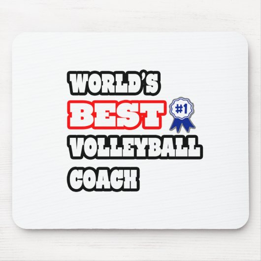 's Werelds beste volleybalcoach Muismat (Voorkant)