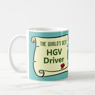 's Werelds beste vrachtwagenchauffeur. Koffiemok