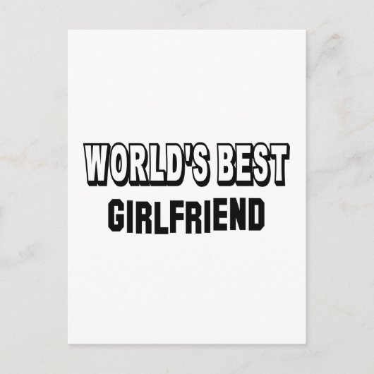 's Werelds beste Vriendin Briefkaart (Voorkant)