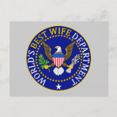 's Werelds beste vrouw afdeling Briefkaart (Voorkant)