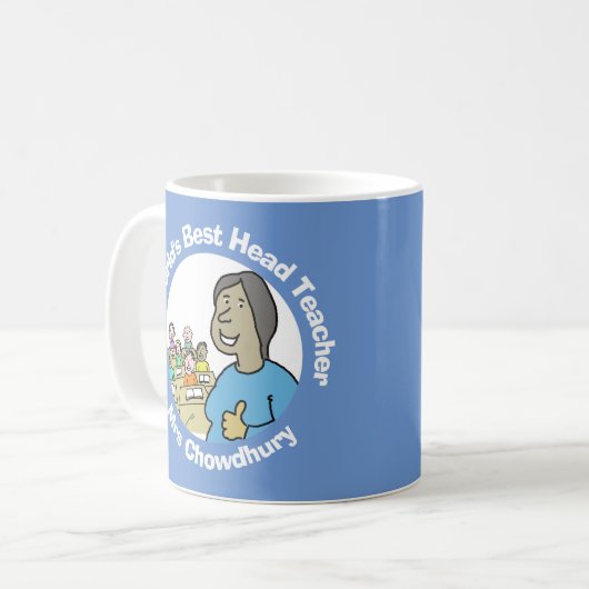 's Werelds beste Vrouw hoofdleraar Koffiemok (Voorkant links)