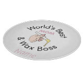 's Werelds beste wasmachine-moeder Snijplank (Hoek)